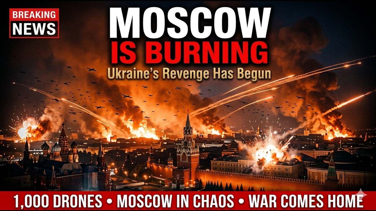 Moscow Is Burning &mdash; Ukraine's Revenge Has Begun