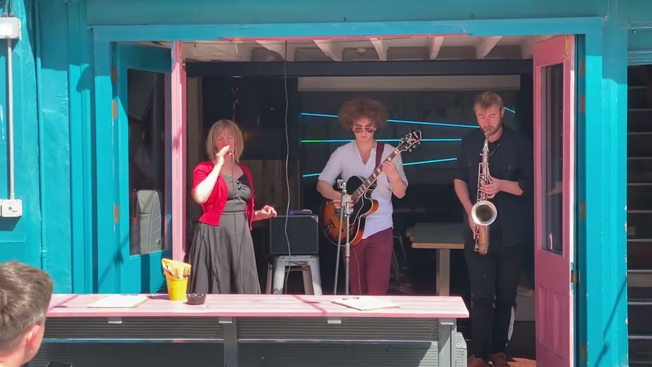 Do you know them? Incredible Jazz Trio at New Road, Mrs Fitzherbert's pub!