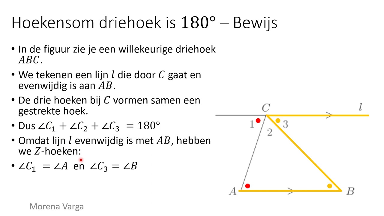 Basiscursus Wiskunde B   12   Inleiding in de meetkunde Hoeken en driehoeken