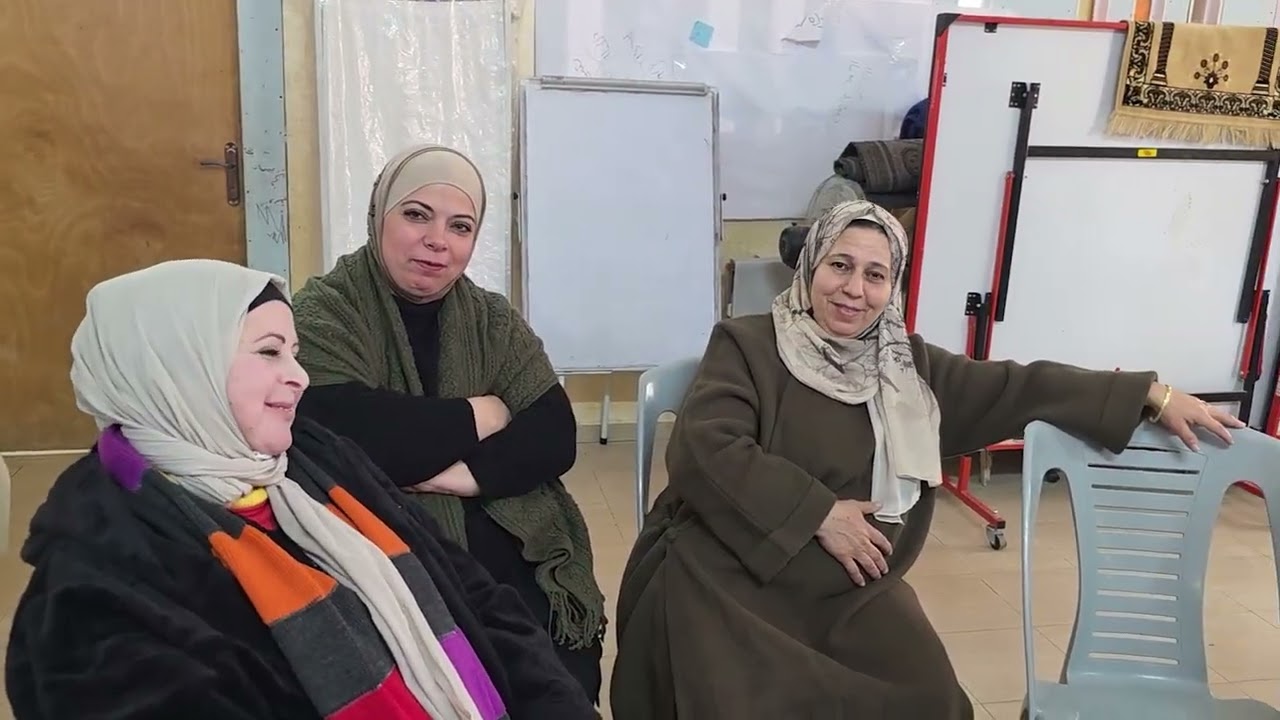 “من شمال الضفه، يعلو صوت النساء كشركاء أساسيين في الاستجابة والنجاة.”