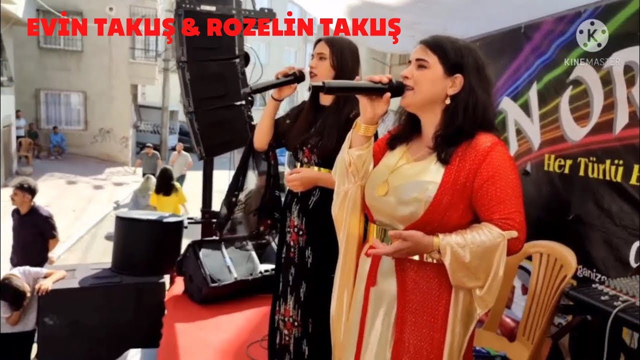Evin & Rozelin Takuş -  Yara Mın . Canlı Performans