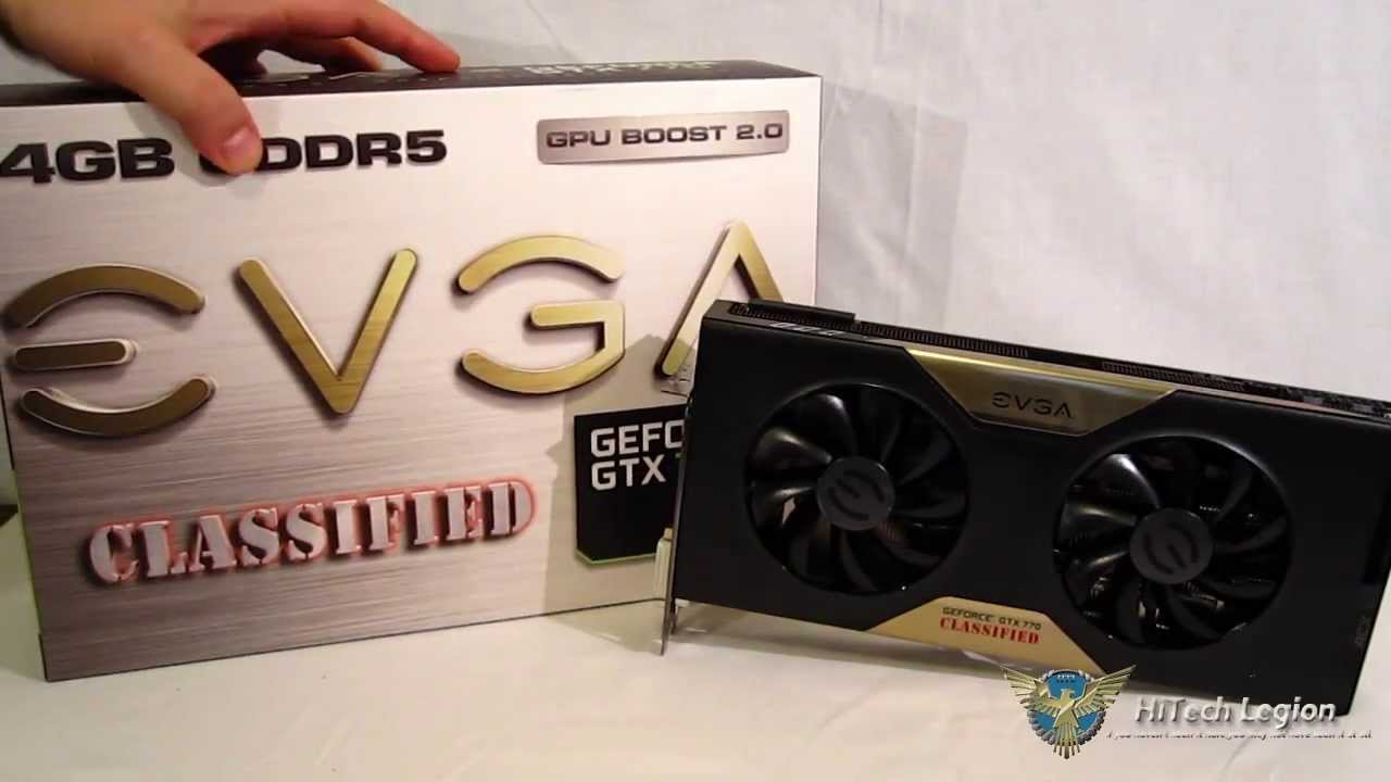EVGA GTX 770 Classified with ACX Cooler Overview and Benchmarks