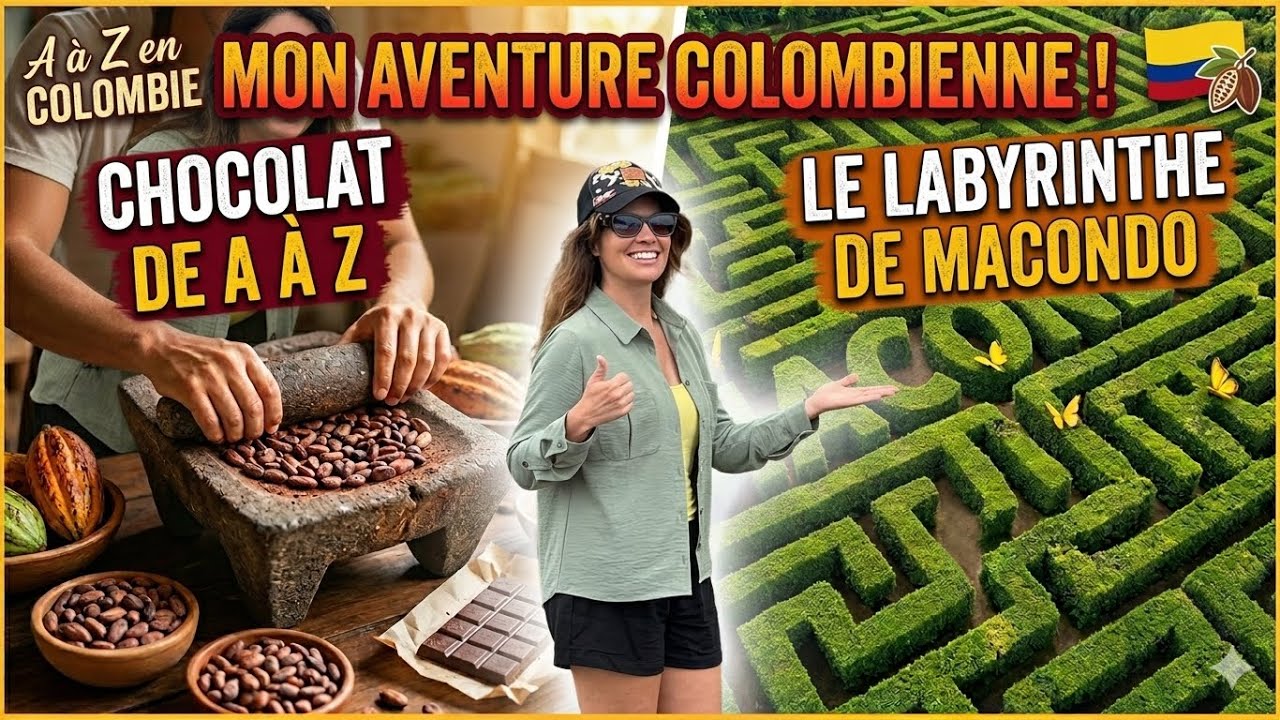 Je fabrique mon chocolat 😍🍫 #cacao #colombie #travelvlogs #laberinto 