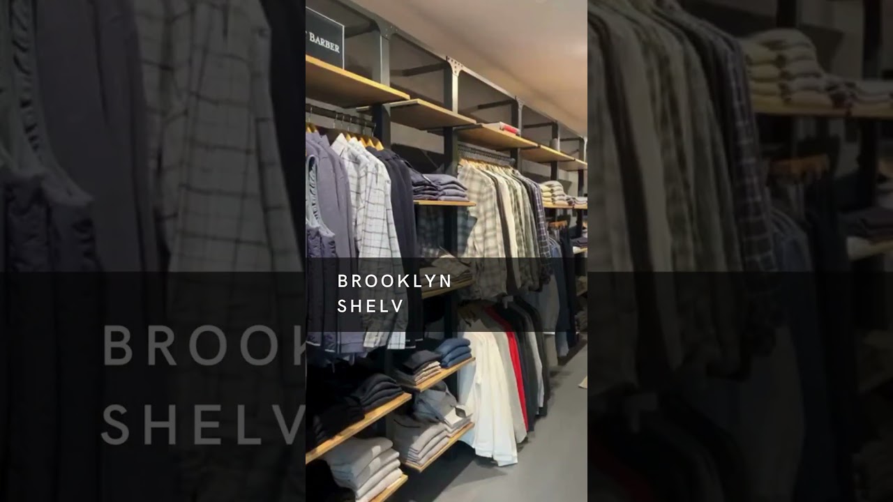 Clothing store interior design and display - Gray Clothier #visualmerchandising #retaildesign