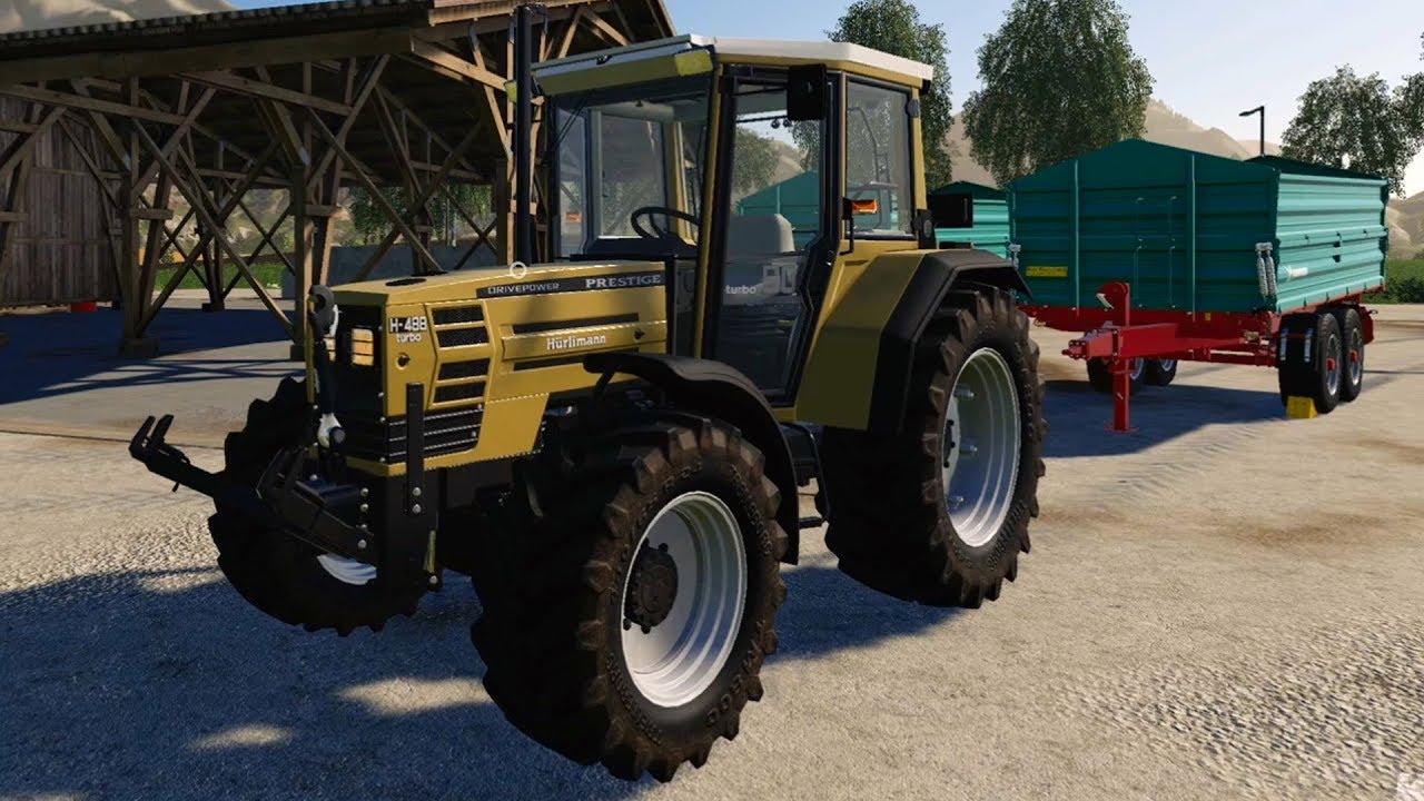 Farming Simulator 19 - Hurlimann H 428 Gameplay (HD) [1080p60FPS]