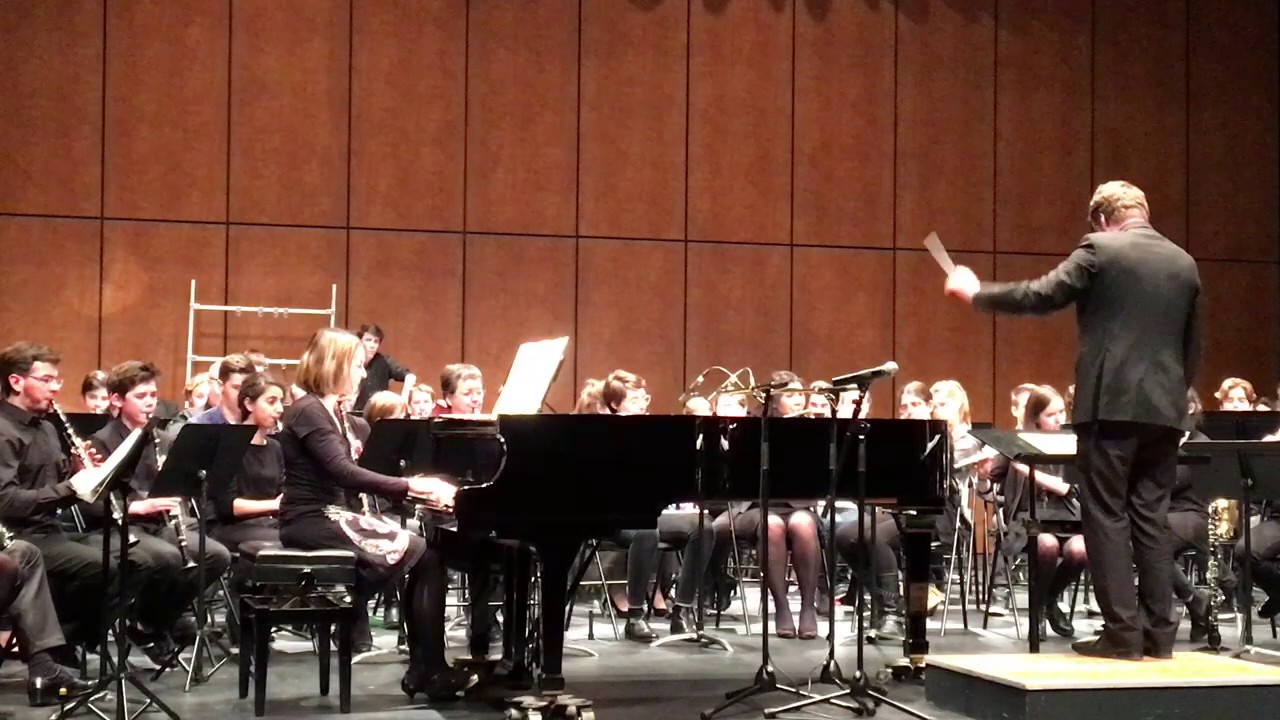 Concertante for piano and band de Warren Barker par Aurèle Streicher
