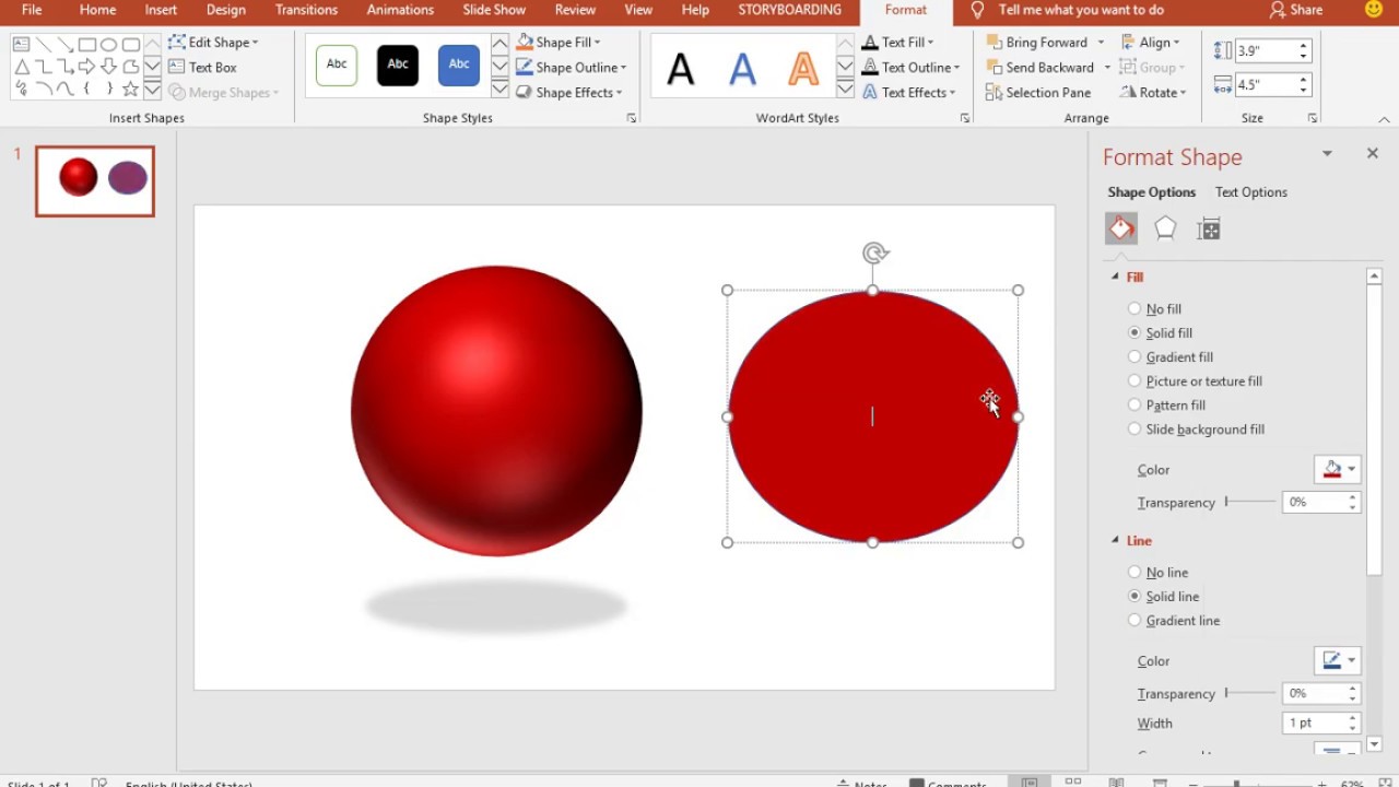 How to create 3D objects in PowerPoint? كيف ترسم كائنات ثلاثية الأبعاد في البوربوينت ؟