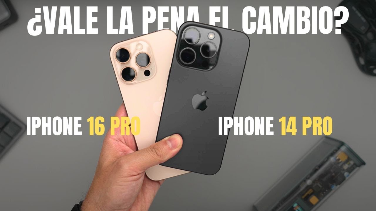 iPhone 16 Pro vs iPhone 14 Pro - ¿CUÁL DEBERÍAS COMPRAR ESTE AÑO?