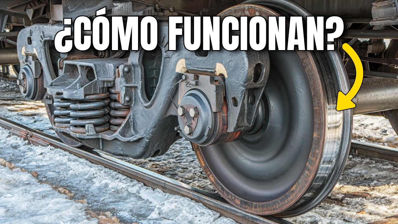¿Cómo Funcionan Realmente las Ruedas de un TREN?