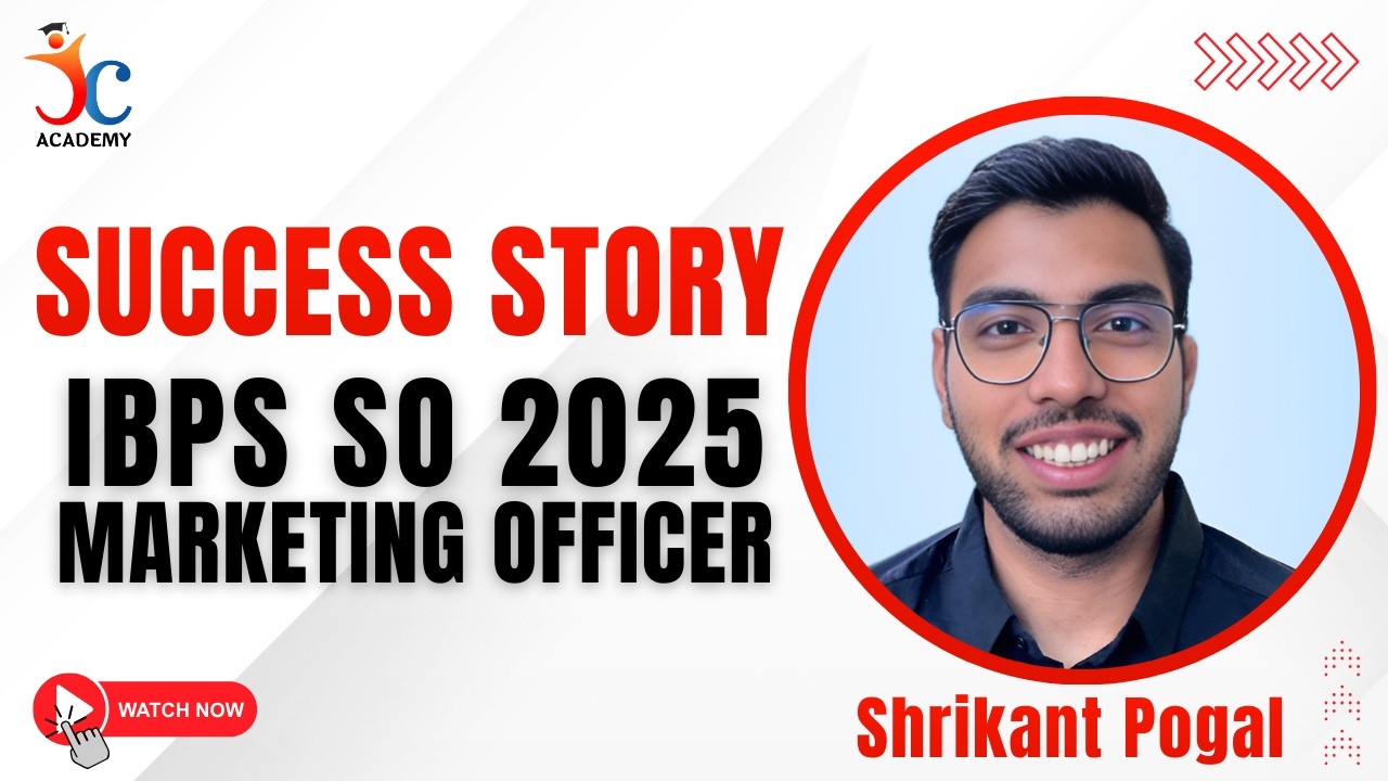 IBPS SO Marketing Officer Success Story | Shrikant Pogal Preparation Strategy & Interview Experience