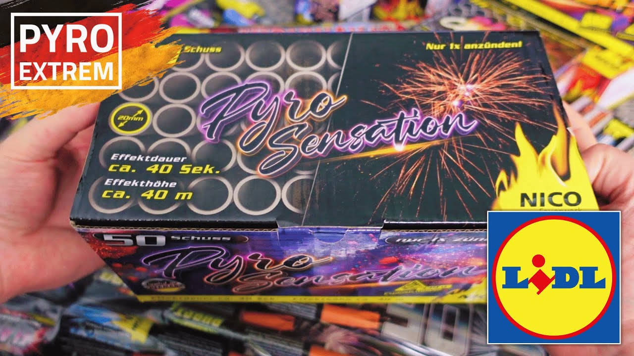 LIDL 2023 | NEUHEIT Pyro Sensation NICO | PyroExtremGermany