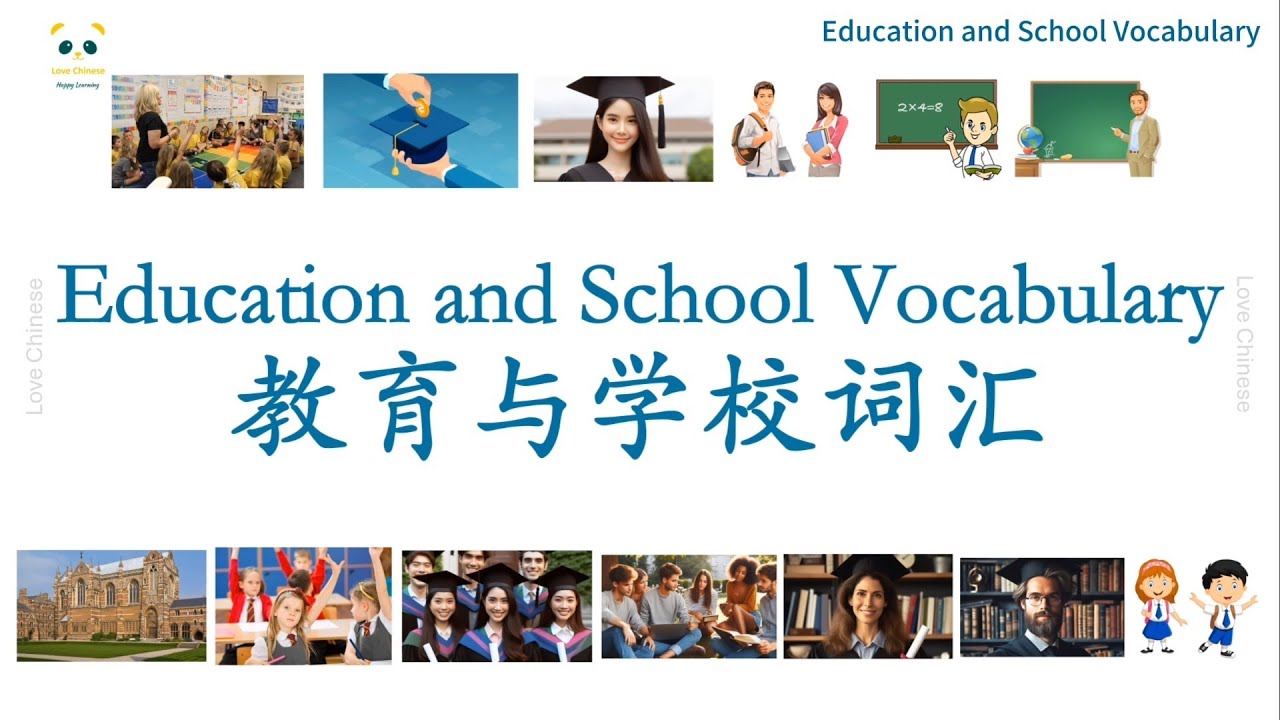 Master School Vocabulary | Learn Chinese Terms For Education And Academic Success | 教育和学校词汇