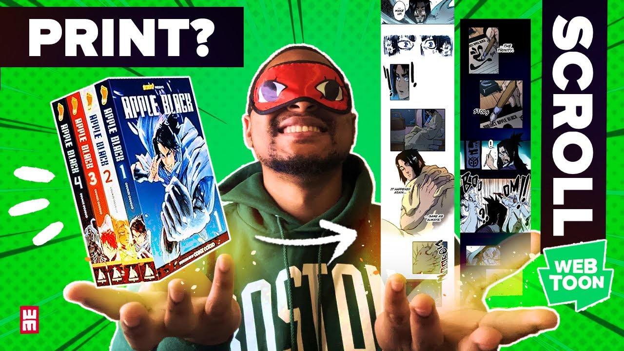 Reformatting My Manga into a Vertical Scroll WEBTOON Was a NIGHTMARE!