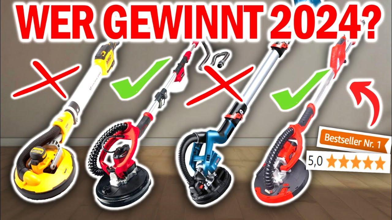 Die Besten TROCKENBAUSCHLEIFER 2026 !! 🔥 | Die 4 Besten Schleifgiraffen Test & Vergleich