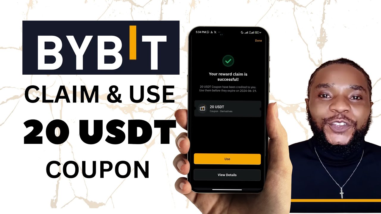 How To Claim And Use Your FREE $20 USDT Coupon&nbsp;On BYBIT |  How To Get Free USDT | BYBIT Giveaway