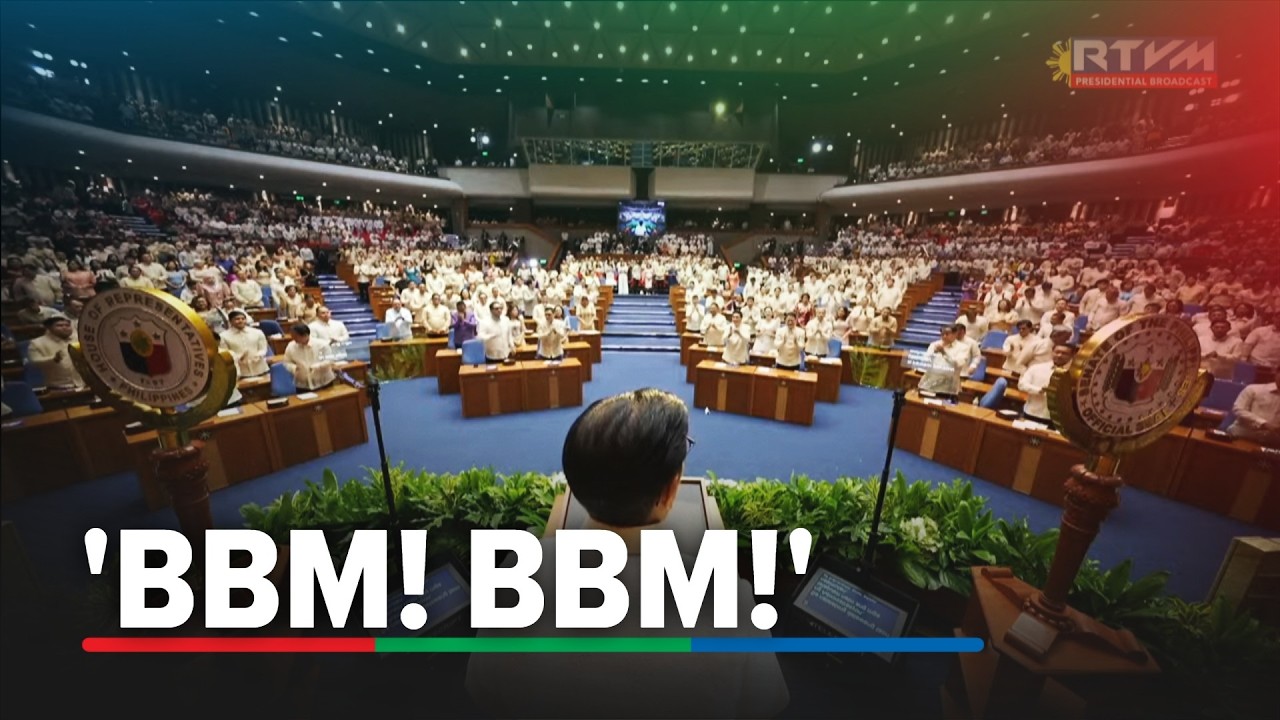 'BBM!' These portions of Marcos' 5th SONA got cheers, standing ovations | ABS-CBN News