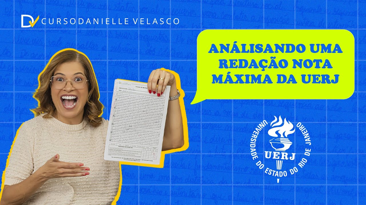 Redação nota máxima na UERJ: Análise completa de um texto brilhante