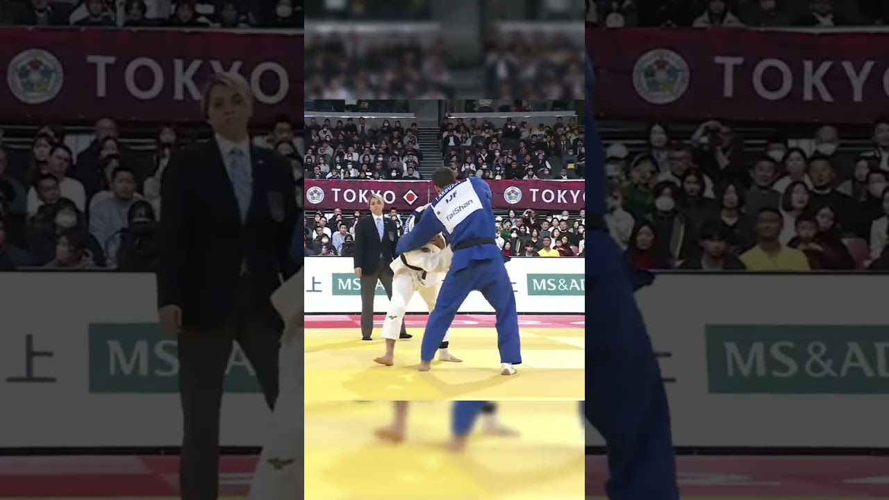 Judo throw Sasae-tsurikomi-ashi / 支釣込足🔥