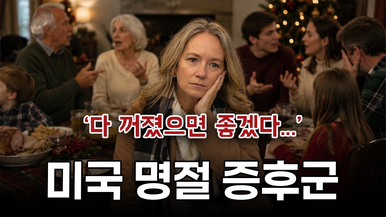 명절에 50명이 모인다고? 미국인이 말하는 미국 명절의 솔직한 고백!