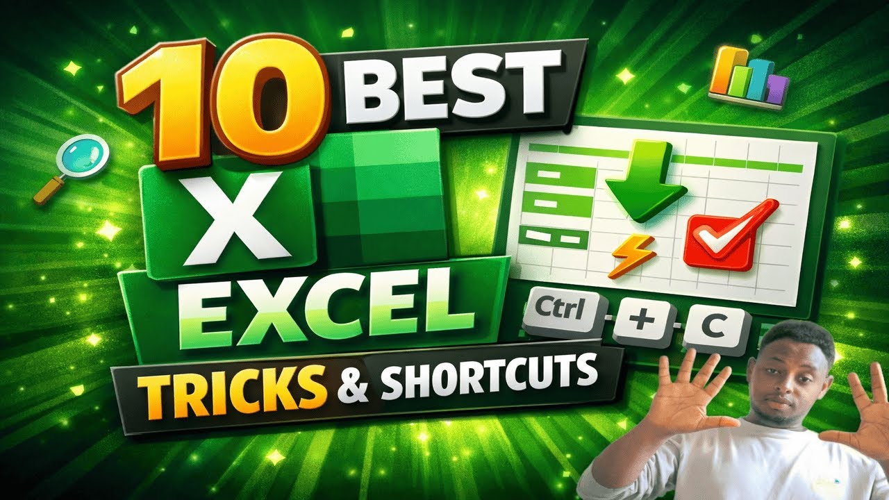 Ten(10) best Microsoft Excel tricks/shortcuts 10 ምርጥ የ ኤክሴል አጠቃቀም መንገዶች