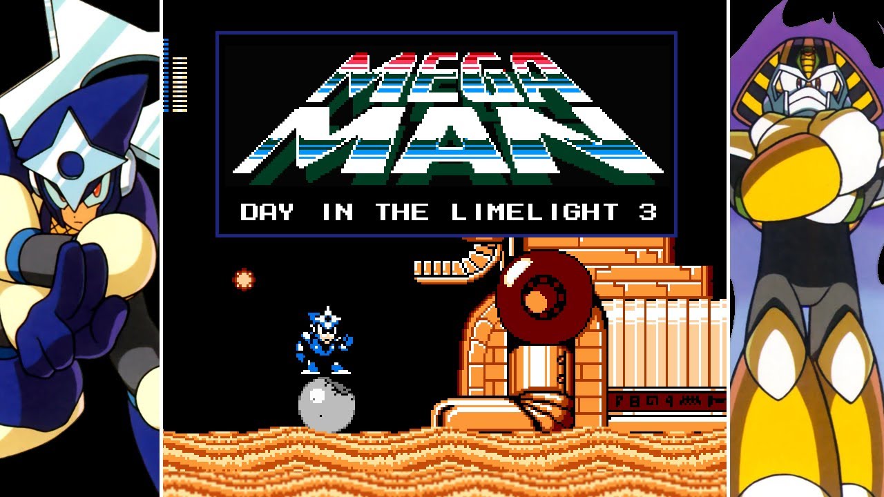 MegaMan Day In The Limelight 3 v2.6 #8 ShadowMan vs PharaohMan
