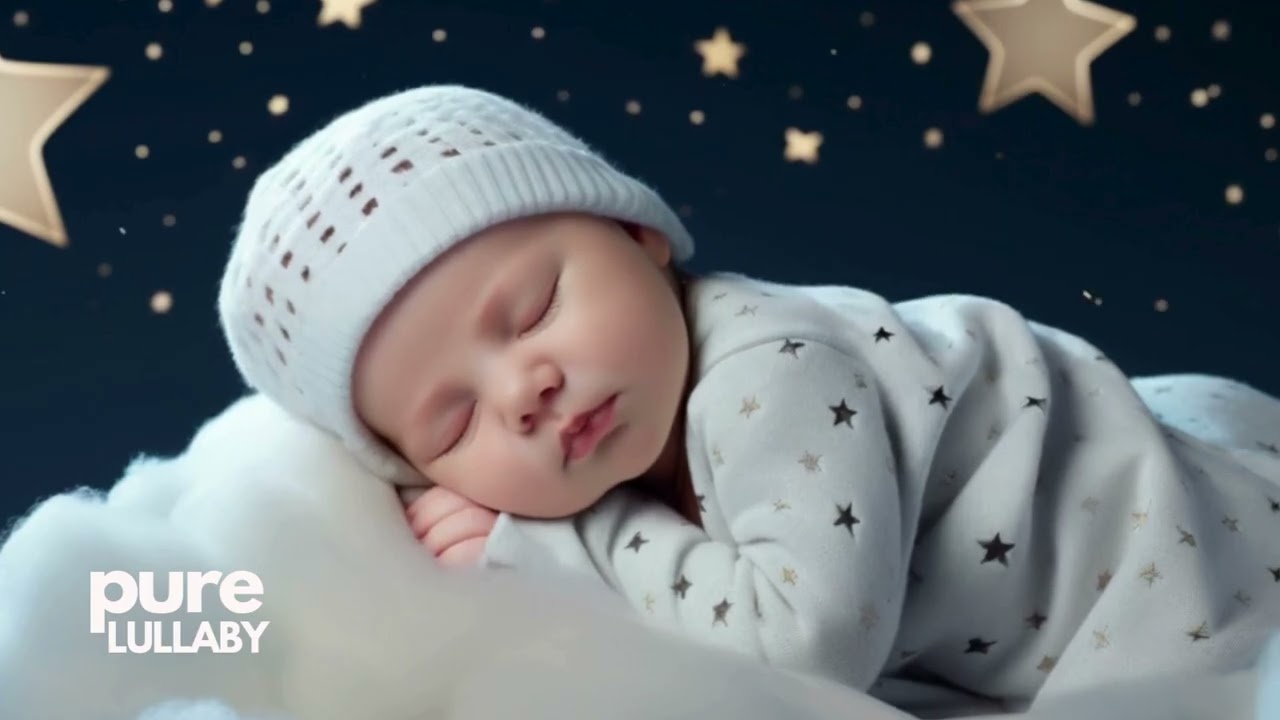 Baby Sleep Music 🎵 Mozart & Brahms Lullaby 🌙 A Tender Path Through Silence Into Long, Restful Dreams