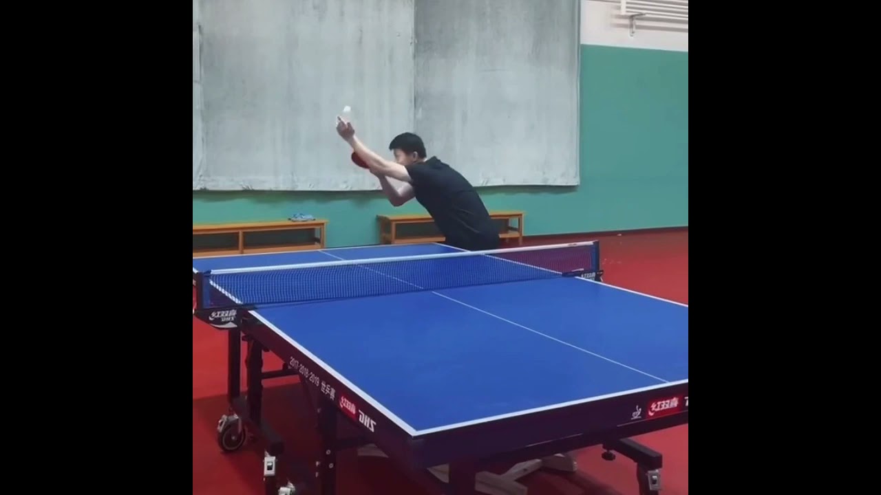 3 Ma Long&rsquo;s  service table tennis