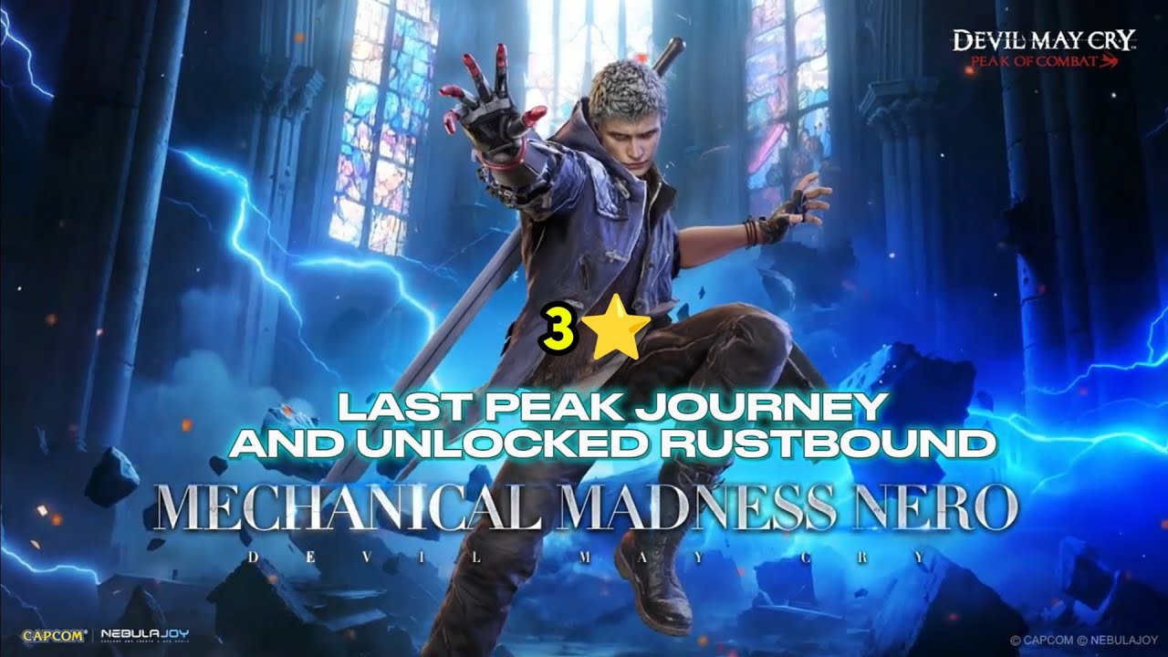 3⭐ LAST NERO MADNESS JOURNEY FIGHTING GERYON IN DEVIL MAY CRY PEAK OF COMBAT