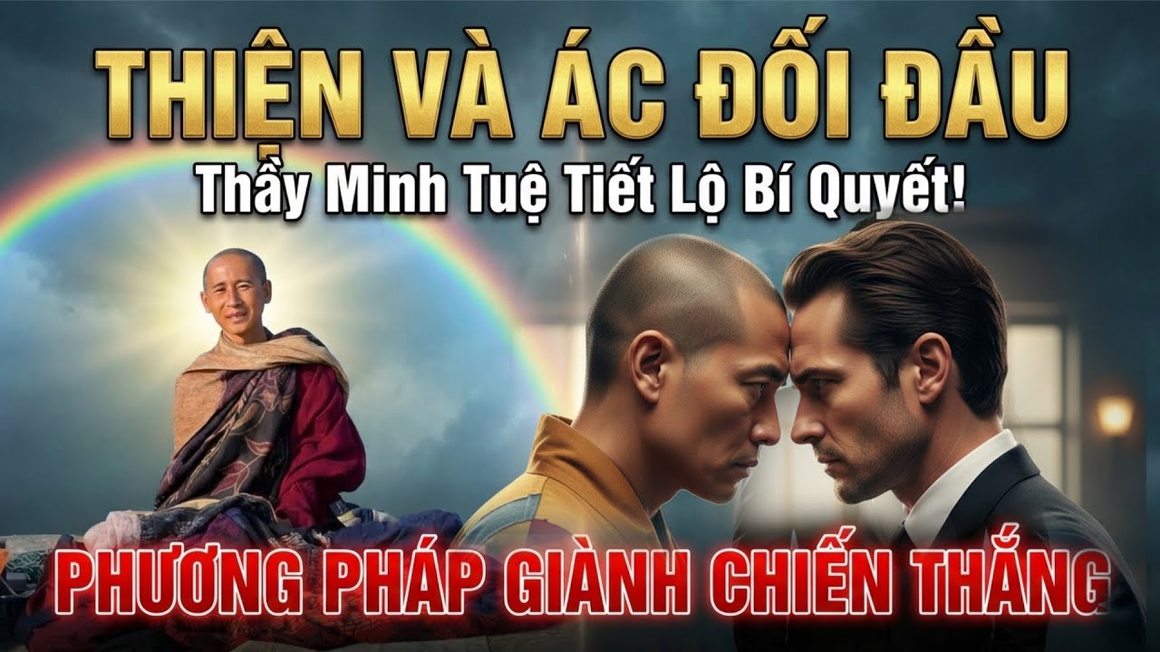 Thiện Và Ác Đối Đầu - Thầy Minh Tuệ Tiết Lộ Bí Quyết Và Phương Pháp Giành Chiến Thắng