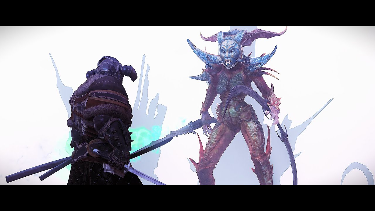 Skyrim Mod: Shadow of Mereth Boss Fight | Almalexia, The Void-Blessed