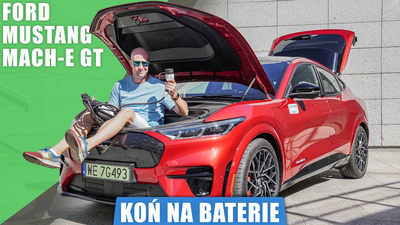 Ford Mustang Mach-E GT 487 KM AWD 2023. Koń na baterie