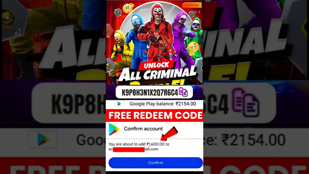 Free Fire Redeem Code 200 | Google Play Store Redeem Code | How To Get Free Redeem Code #redeemcode
