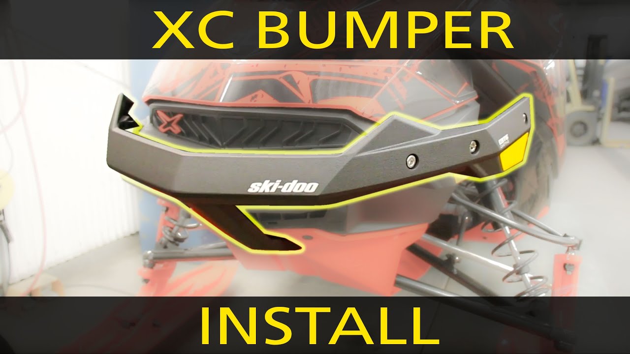 XC Front Bumper - How to install on a Ski-Doo Summit G4 - 860201228