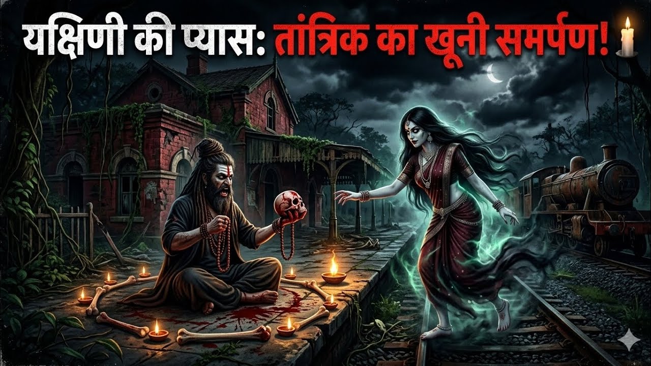 यक्षिणी की प्यास 😱 तांत्रिक का खूनी समर्पण | horror story | bhoot wala video
