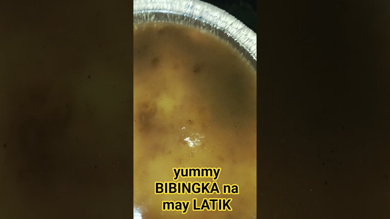 yummy BIBINGKA NA MAY LATIK.. 
