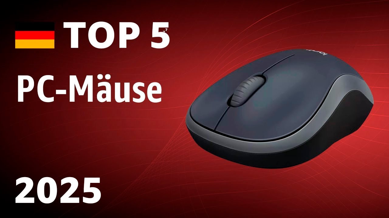 TOP&mdash;5. Beste PC-M&auml;use. Test & Vergleich 2025