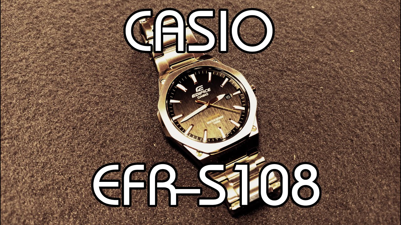 CASIO EDIFICE EFR-S108 - Круто...