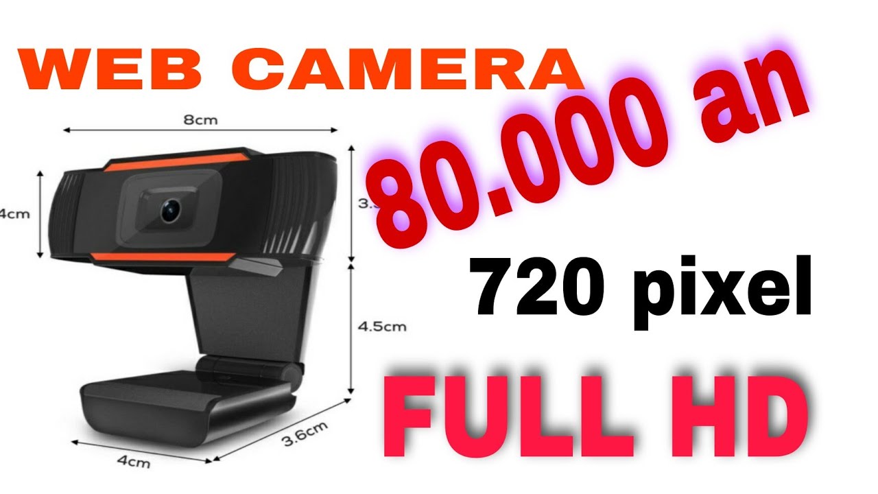 CARA PAKE WEB CAME FULL HD 720 PIXEL. Unboxing dan Review Web Came Laptop
