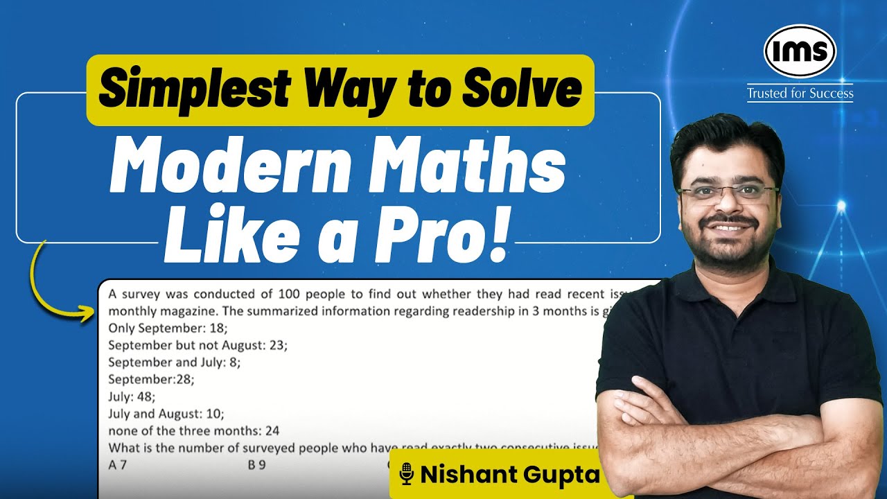 CAT Modern Maths PYQs | CAT 2025 Quant Preparation | Nishant Gupta