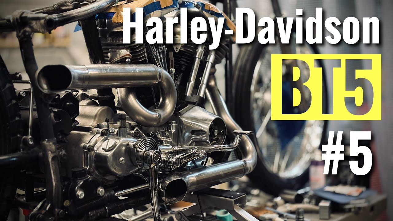 #5【BT5】【JOINTS2025】カッコいいエキゾーストマフラーの制作 Creating a cool exhaust mufflerショベルヘッドハーレーダビッドソンvintage harley