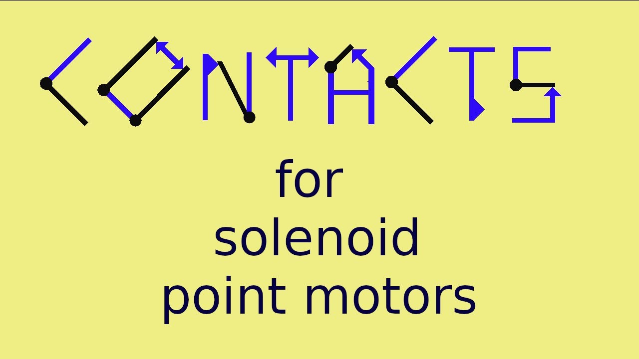 Provide contacts for Peco Seep and Hornby point motors with the latching relay board..