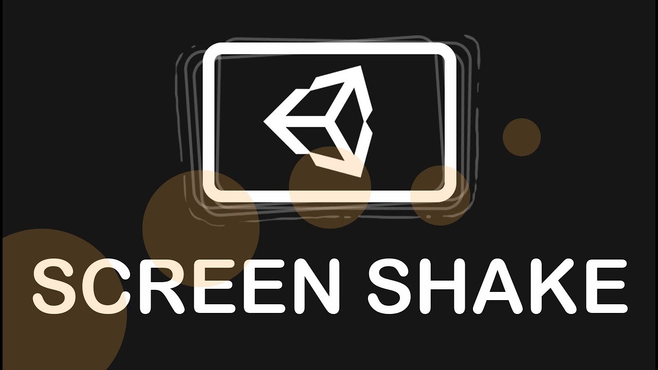 SCREEN SHAKE WITH NO CODE - EASY UNITY TUTORIAL
