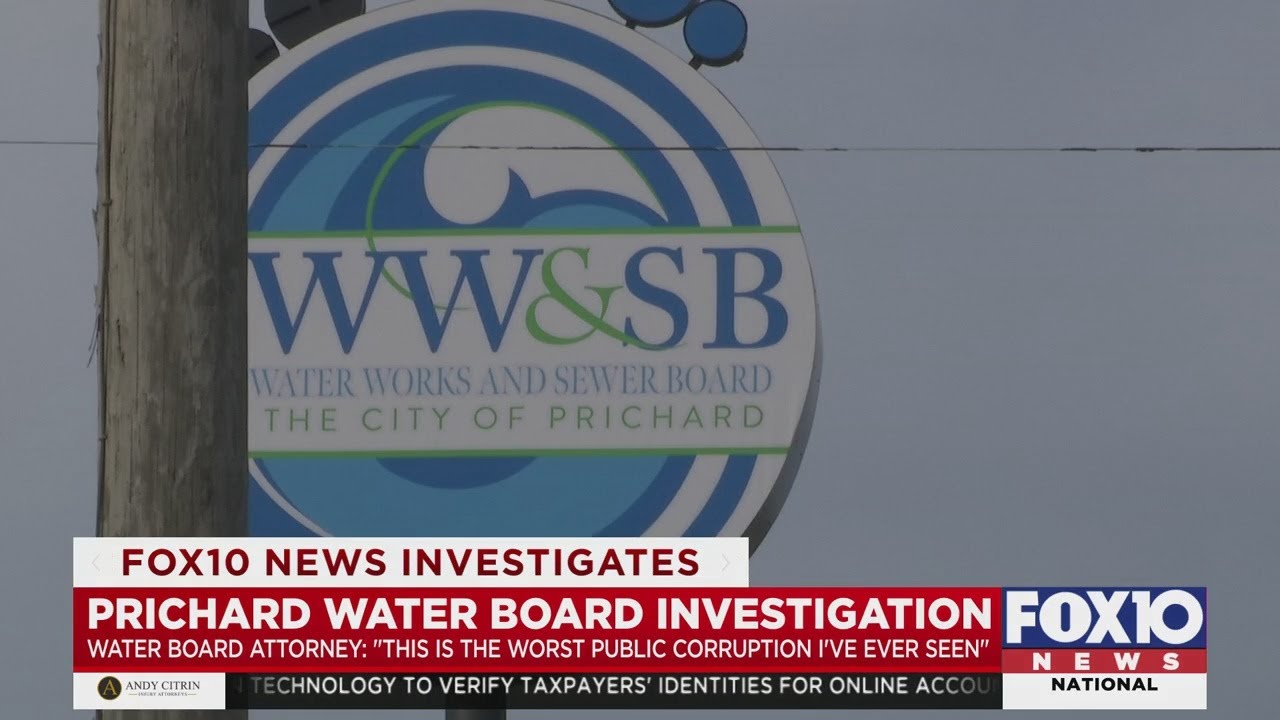 Prichard Water Board corruption investigation