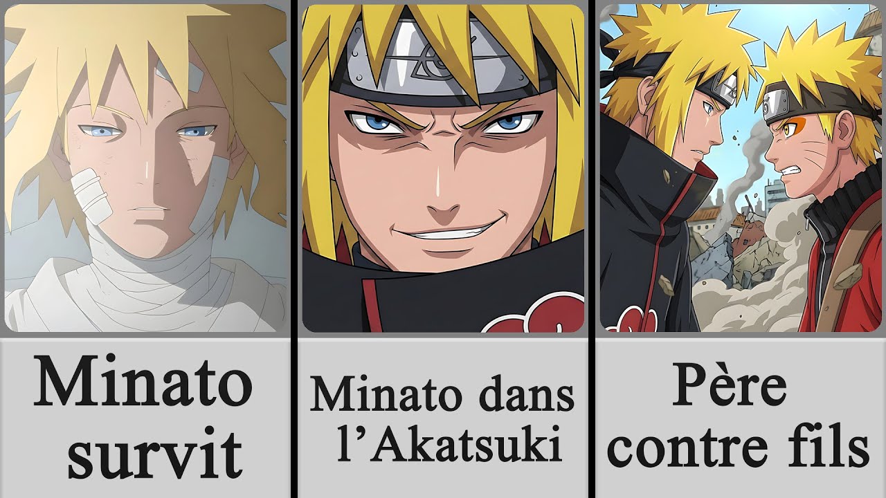 Et si Minato avait survécu, mais perdu la mémoire et rejoint Akatsuki ?