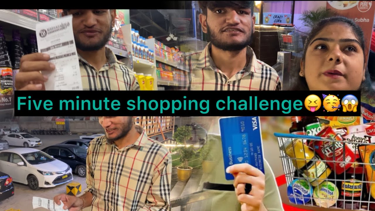 5 minute ⏱️ shopping challenge video in #Hyderabad #deepamalhi #shopping