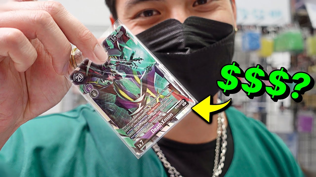 Мы потратили 100 долларов на карты Digimon, а потом устроили дуэль!
