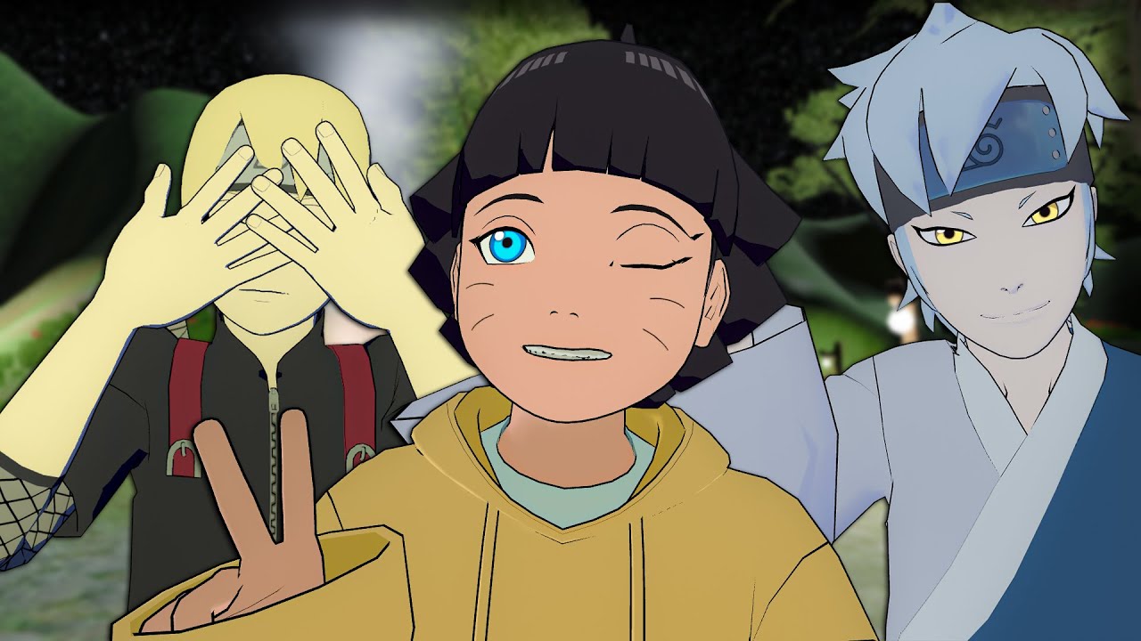 INOJIN E MITSUKI BRIGAM PELA HIMAWARI!!?? - BORUTO (VR)