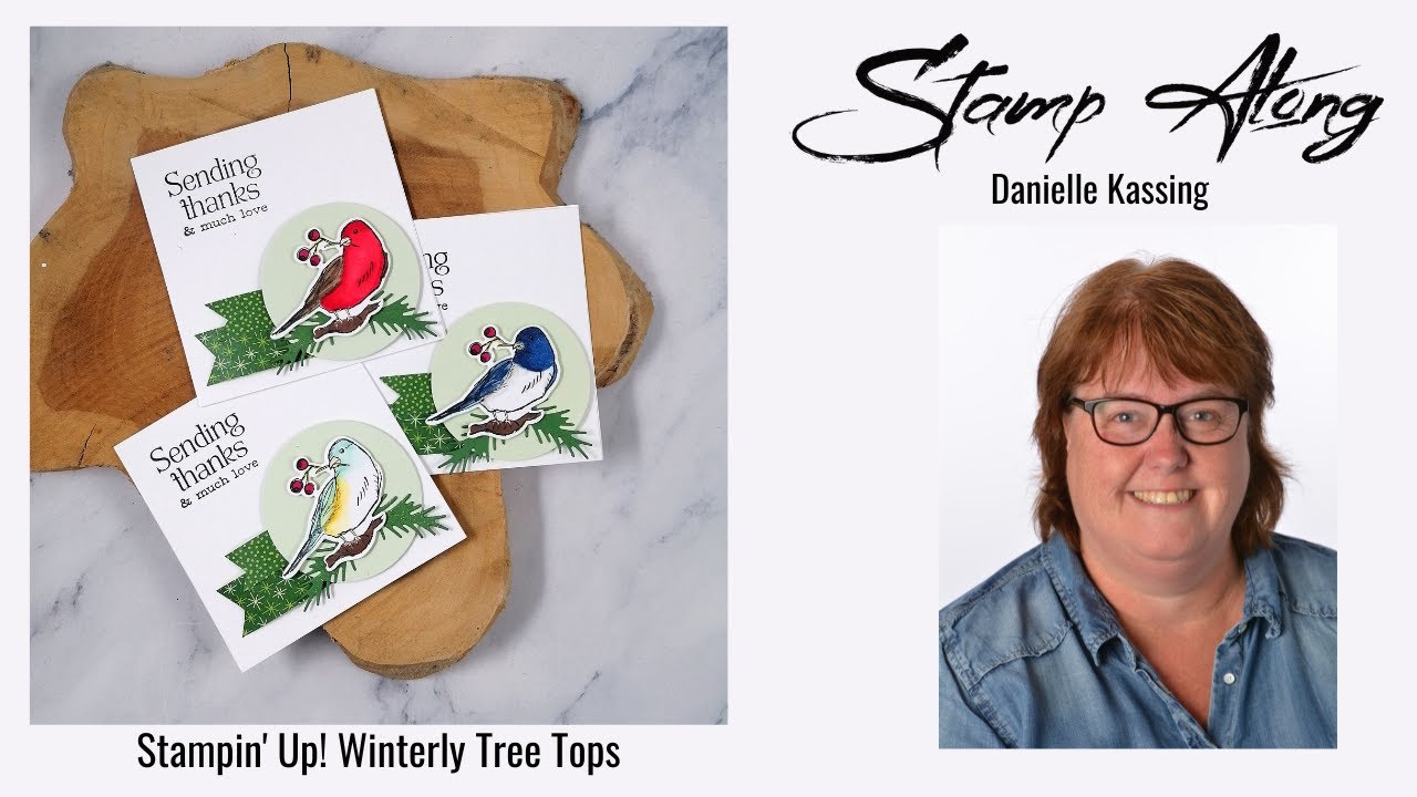Stampin' Up! Winterly Tree Tops