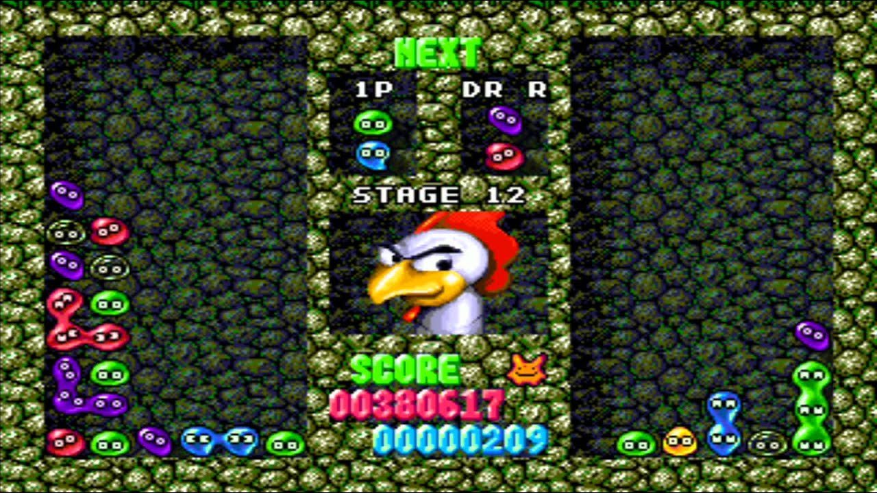 Dr  Robotnik's Mean Bean Machine: 1 Player Mode(Very Hard)