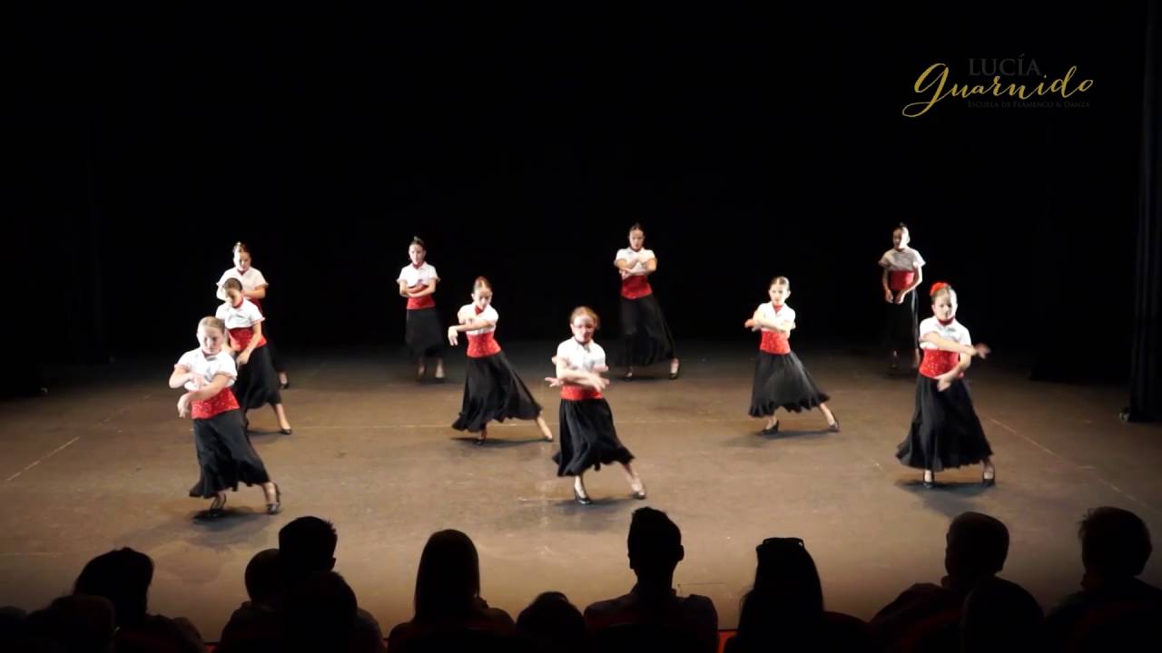 Flamenco niños Tangos. Fin de Curso 2016. Escuela de Flamenco y Danza Lucía Guarnido